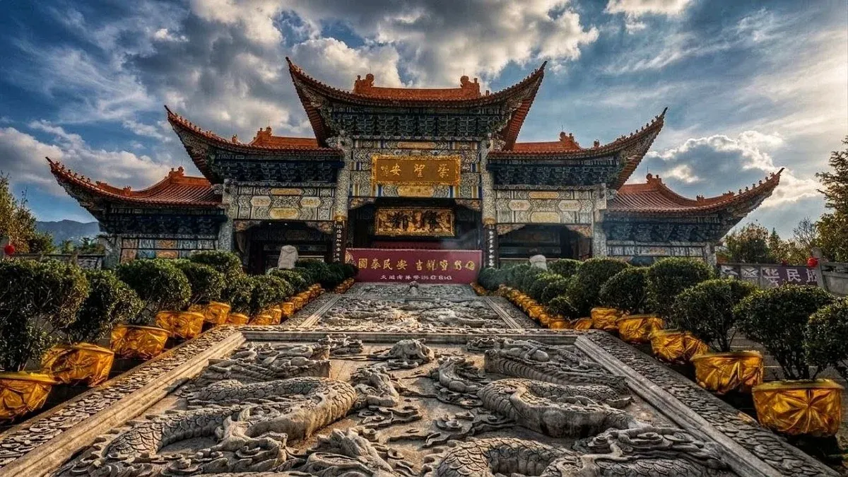 Tempeldetails in Dali