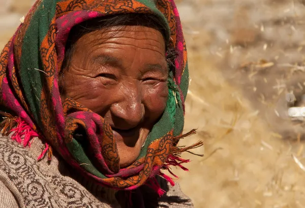 Portrait of a Tibetan Woman | Tibet