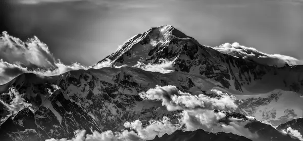 Mount Denali Peak | B&W