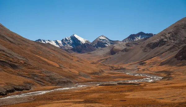 Bergtal mit Fluss | Tibet