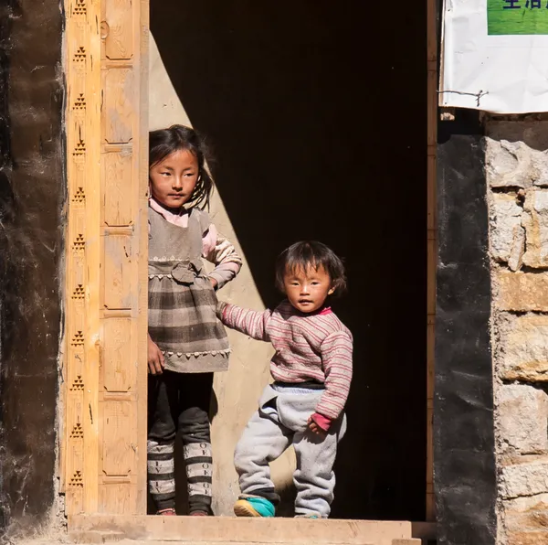 Geschwister Portrait | Tibet
